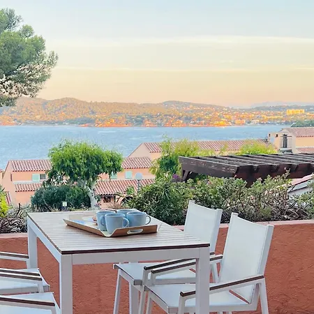 With Terrace, Sea View, Swimming-pool & Sunset Apartamento Saint-Mandrier-sur-Mer