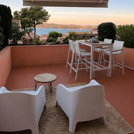 Appartement With Terrace, Sea View, Swimming-pool & Sunset